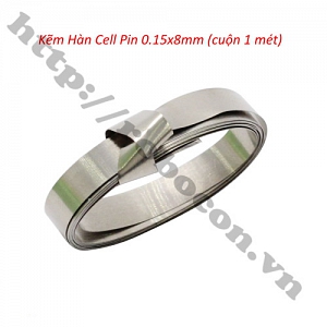  PPKP254 Kẽm Hàn Cell Pin 0.15x8mm (1 ...
