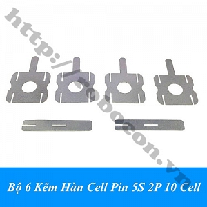  PPKP302 Bộ 6 Kẽm Hàn Cell Pin ...