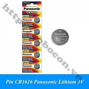  PPKP313 Pin CR1616 Panasonic 3V Lithium Chính ...