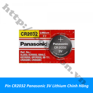  PPKP325 Pin CR2032 Panasonic 3V Lithium Chính ...