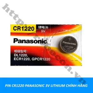  PPKP314 Pin CR1220 Panasonic 3V Lithium Chính ...