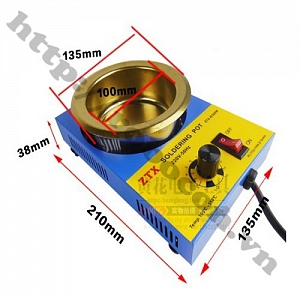 PKK262 Máy Nấu Thiếc 350W Phi 100x40MM ...