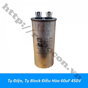TD244 Tụ Điện, Tụ Block Điều Hòa 60uF 450V