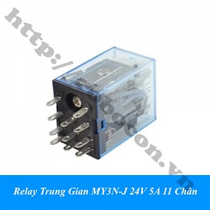 RE60 Relay Trung Gian MY3N-J 24V 5A 11 Chân