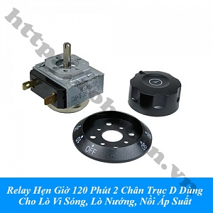 LKGD107 Relay Hẹn Giờ 120 Phút 2 Chân Trục D ...